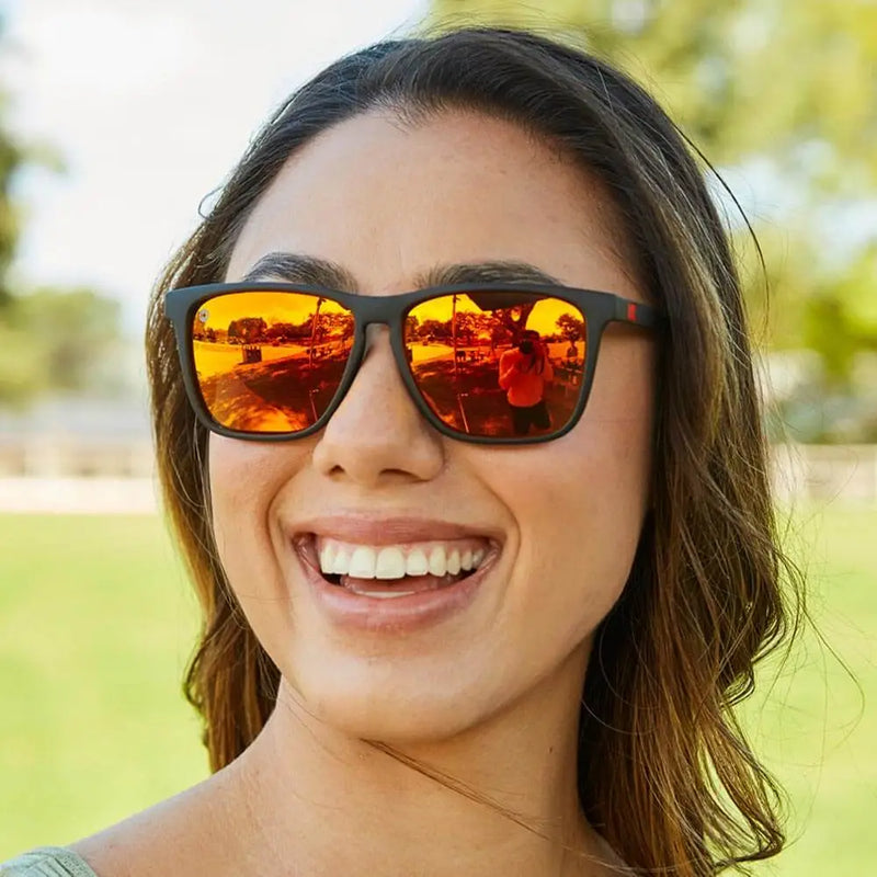 Load image into Gallery viewer, Matte Black / Red Sunset Fast Lanes