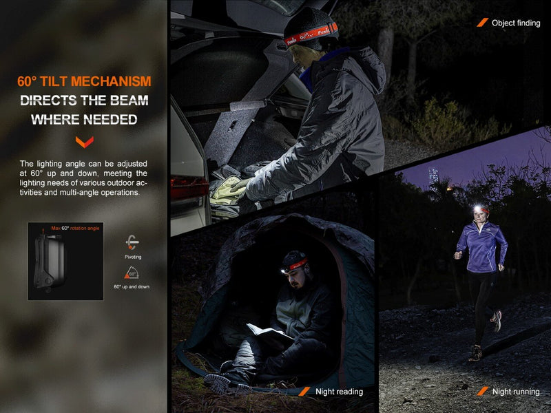 Load image into Gallery viewer, Fenix HL16 Lightweight Outdoor Hiking LED Headlamp