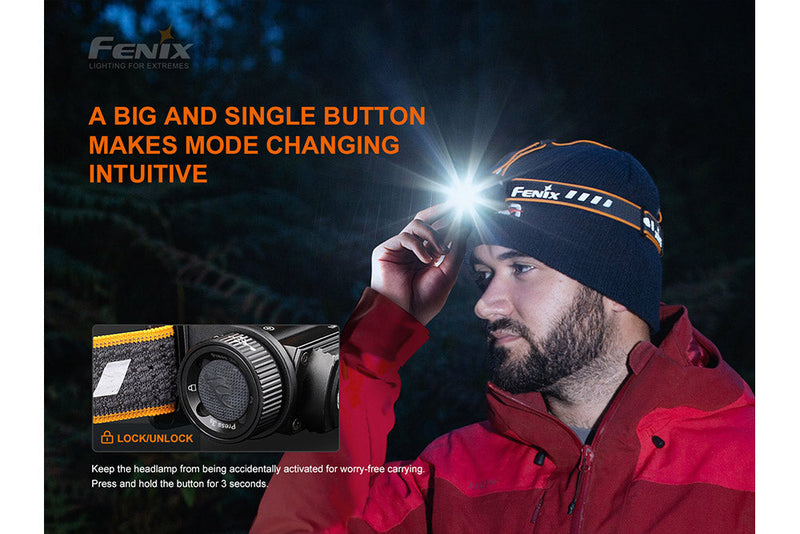 Load image into Gallery viewer, Fenix HM60R Outdoor LED Headlamp - 1200 Lumens