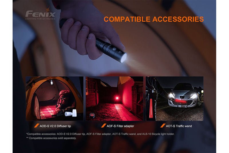 Load image into Gallery viewer, Fenix LD22 V2 Compact LED Flashlight - 800 Lumens