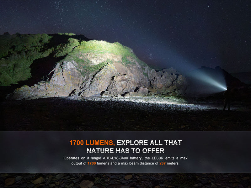 Load image into Gallery viewer, Fenix LD30R High-Performance Lightweight Flashlight