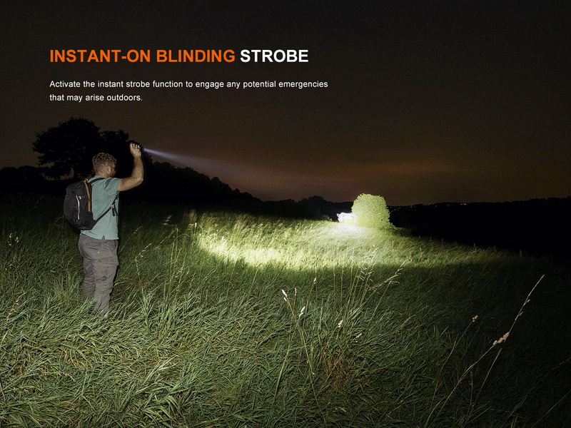 Load image into Gallery viewer, Fenix LD45R Digital Focus Rechargeable LED Flashlight