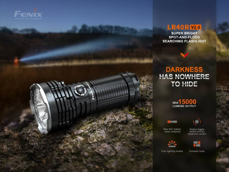 Load image into Gallery viewer, Fenix LR40R V2.0 Rechargeable LED Searchlight