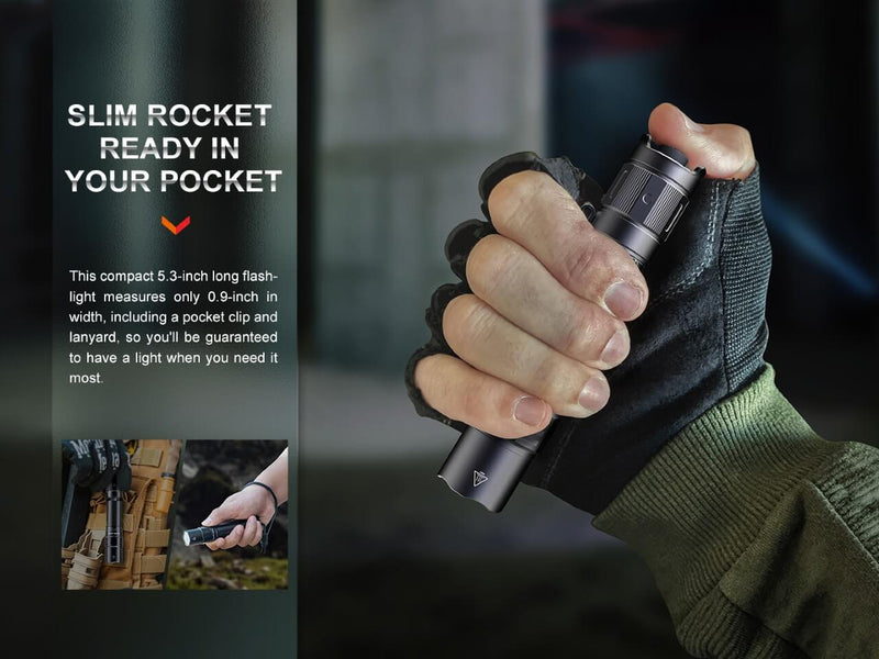 Load image into Gallery viewer, Fenix PD35R Compact Rechargeable Tactical Flashlight