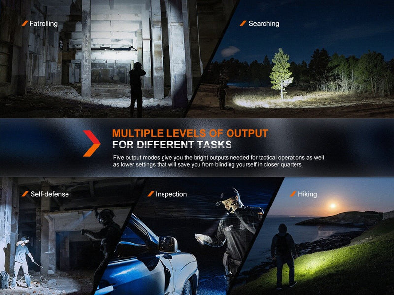 Load image into Gallery viewer, Fenix PD36R Pro 2800 Lumen Flashlight + FREE E03R V2 Keychain Light