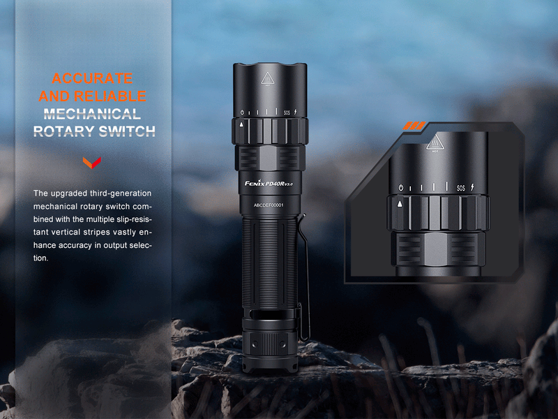 Load image into Gallery viewer, Fenix PD40R V3 Rechargeable Flashlight