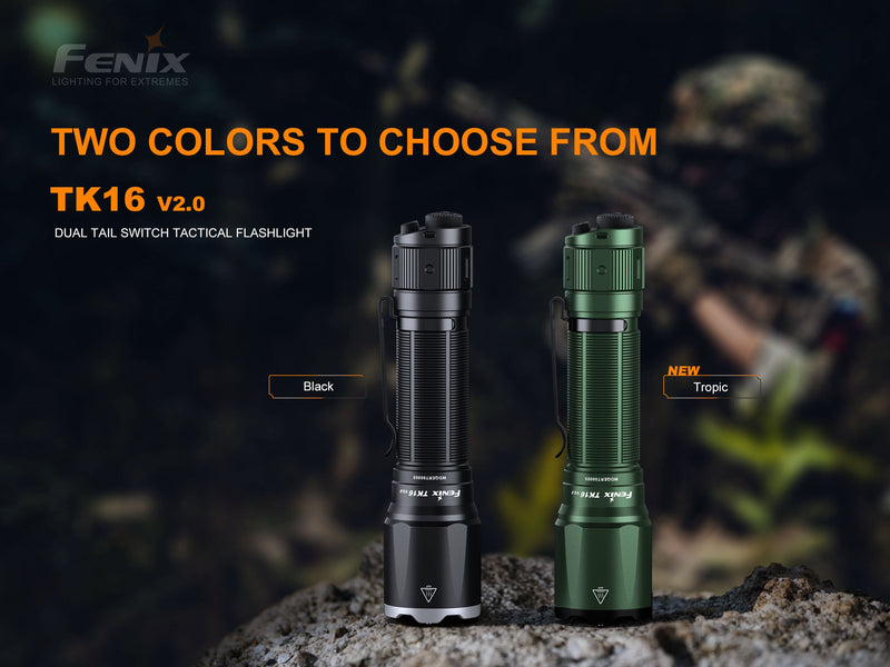 Load image into Gallery viewer, Fenix TK16 V2.0 Tactical Flashlight - 3100 Lumens