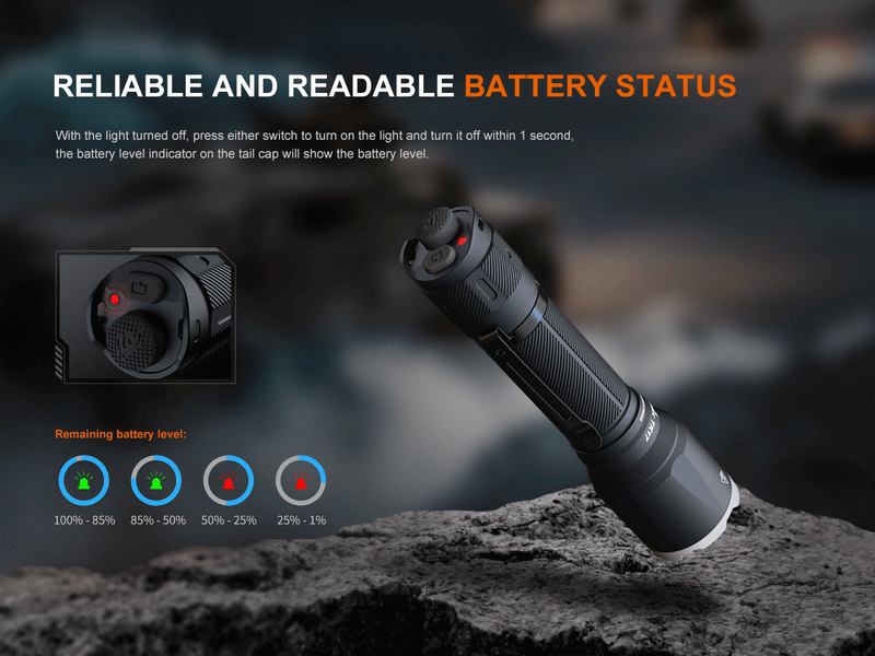 Load image into Gallery viewer, Fenix TK17 Dual Switch Tactical Flashlight