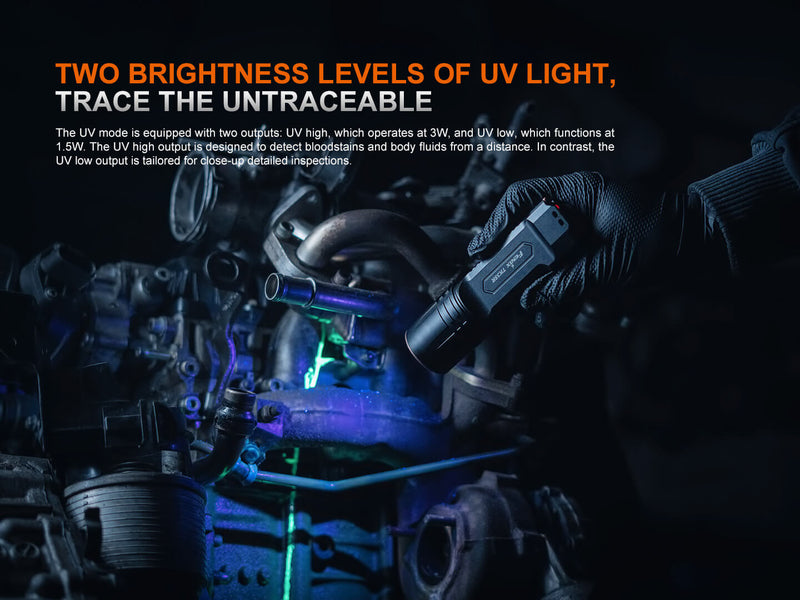 Load image into Gallery viewer, Fenix TK35R Rechargeable High-Performance Tactical Flashlight with UV Output