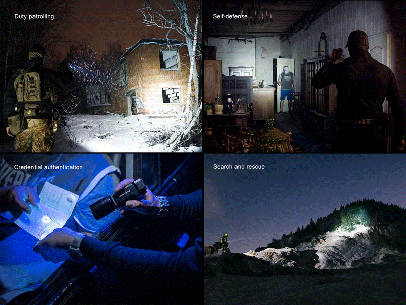 Load image into Gallery viewer, Fenix TK35R Rechargeable High-Performance Tactical Flashlight with UV Output