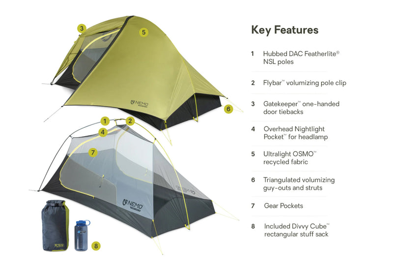 Load image into Gallery viewer, Hornet OSMO Ultralight Backpacking Tent