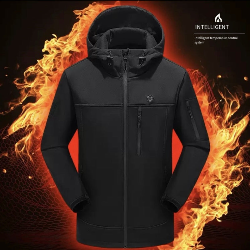 Load image into Gallery viewer, LITEGUEST Softshell 10-Zone Heated Jacket Waterproof for Winter
