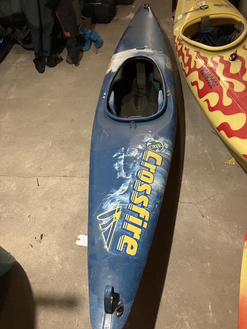 Load image into Gallery viewer, Dagger Crossfire Used Whitewater Kayak
