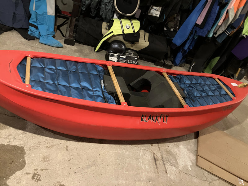Load image into Gallery viewer, BlackFly Canoe Option Used Whitewater Canoe