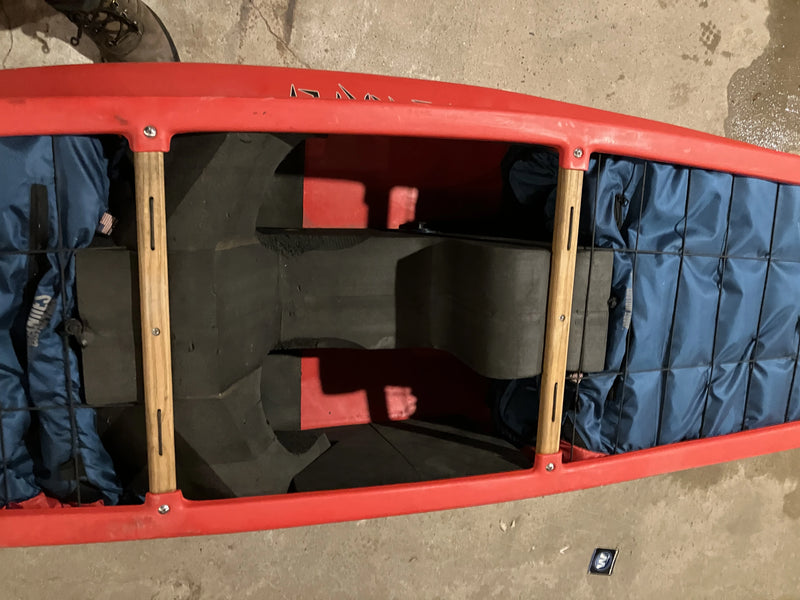 Load image into Gallery viewer, BlackFly Canoe Option Used Whitewater Canoe