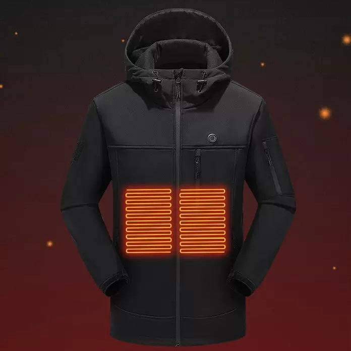Load image into Gallery viewer, LITEGUEST Softshell 10-Zone Heated Jacket Waterproof for Winter