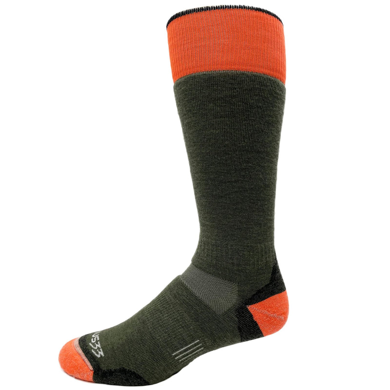Load image into Gallery viewer, Lightweight - Over the Calf Wool Socks Mountain Heritage
