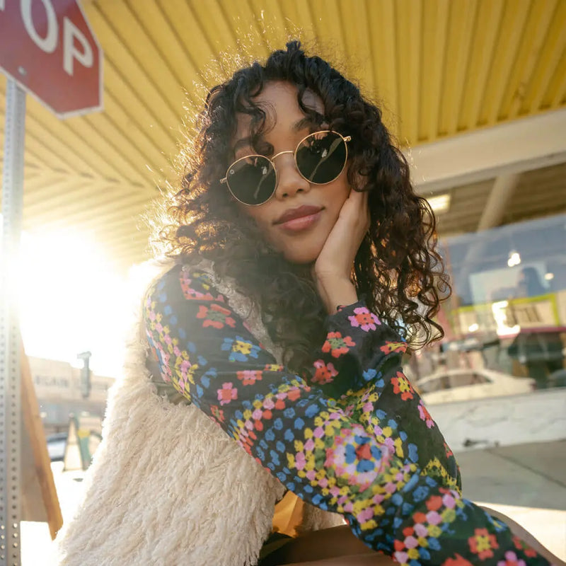 Load image into Gallery viewer, Gold / Aviator Green Love & Haights