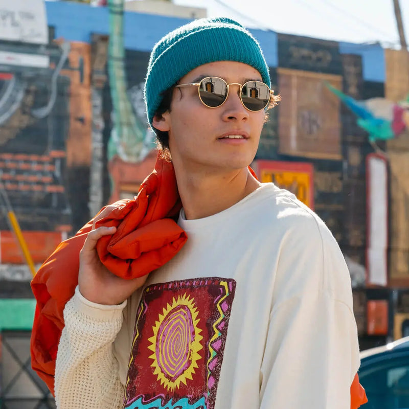 Load image into Gallery viewer, Gold / Aviator Green Love & Haights