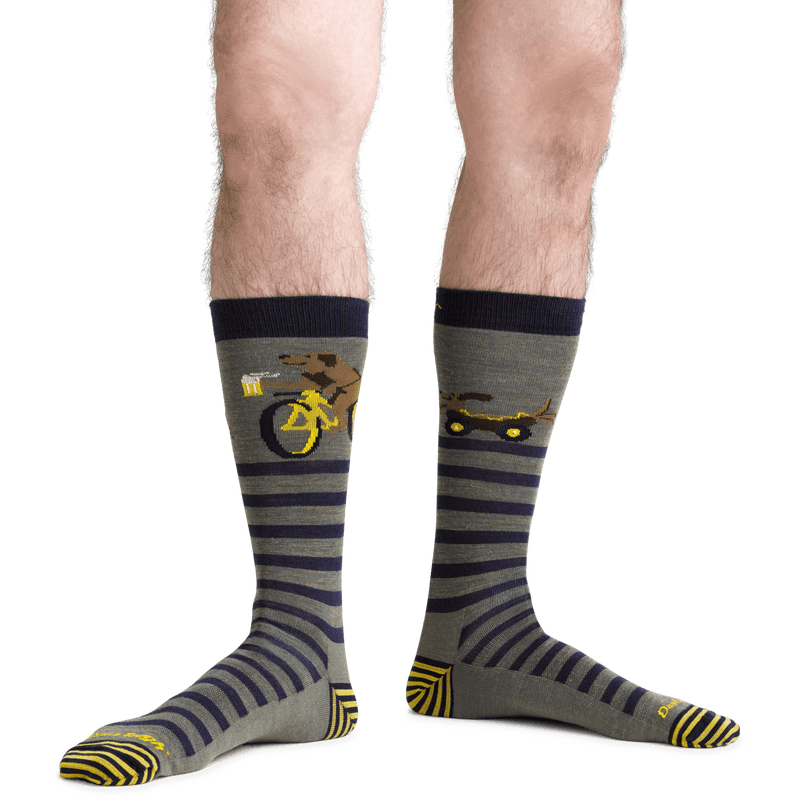 Load image into Gallery viewer, Men's Animal Haus Crew Lightweight Lifestyle Sock