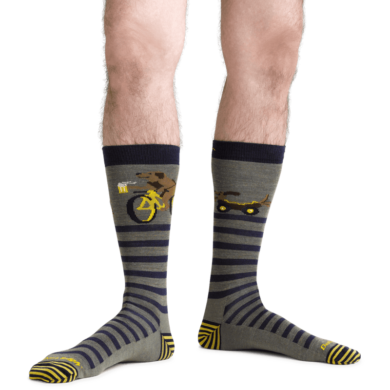 Load image into Gallery viewer, Men&#39;s Animal Haus Crew Lightweight Lifestyle Sock
