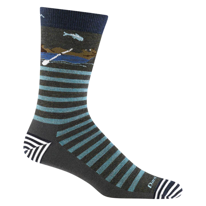 Load image into Gallery viewer, Men's Animal Haus Crew Lightweight Lifestyle Sock