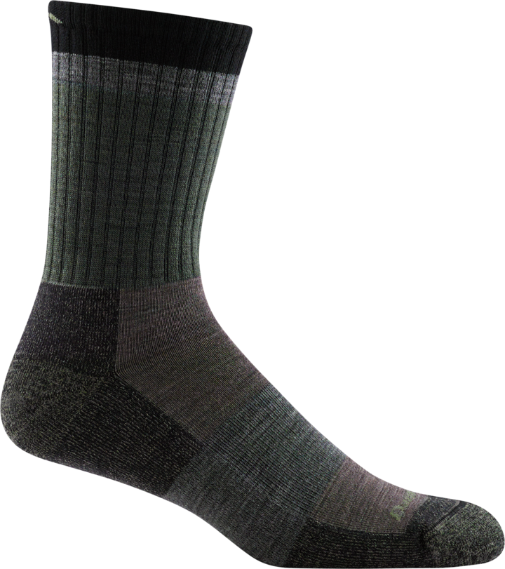 Load image into Gallery viewer, Men's Heady Stripe Micro Crew Lightweight Hiking Sock