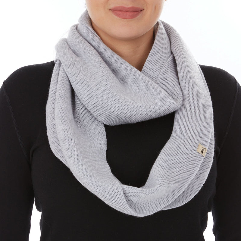 Load image into Gallery viewer, Midweight - Everyday Knit Infinity Loop Scarf 100% Merino Wool