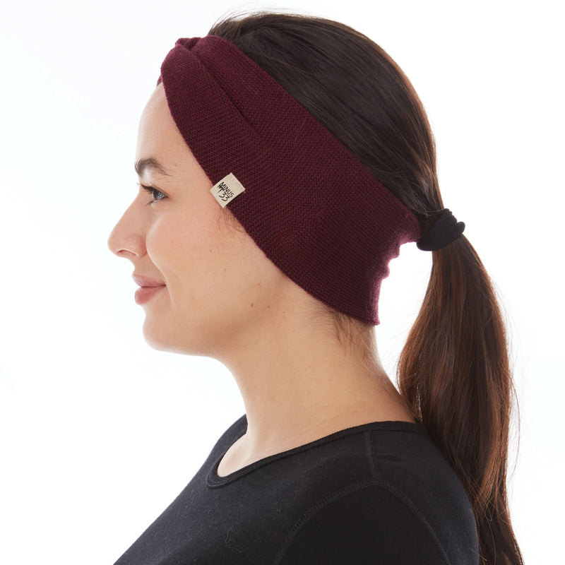 Load image into Gallery viewer, Midweight - Everyday Knit Twist Headband 100% Merino Wool