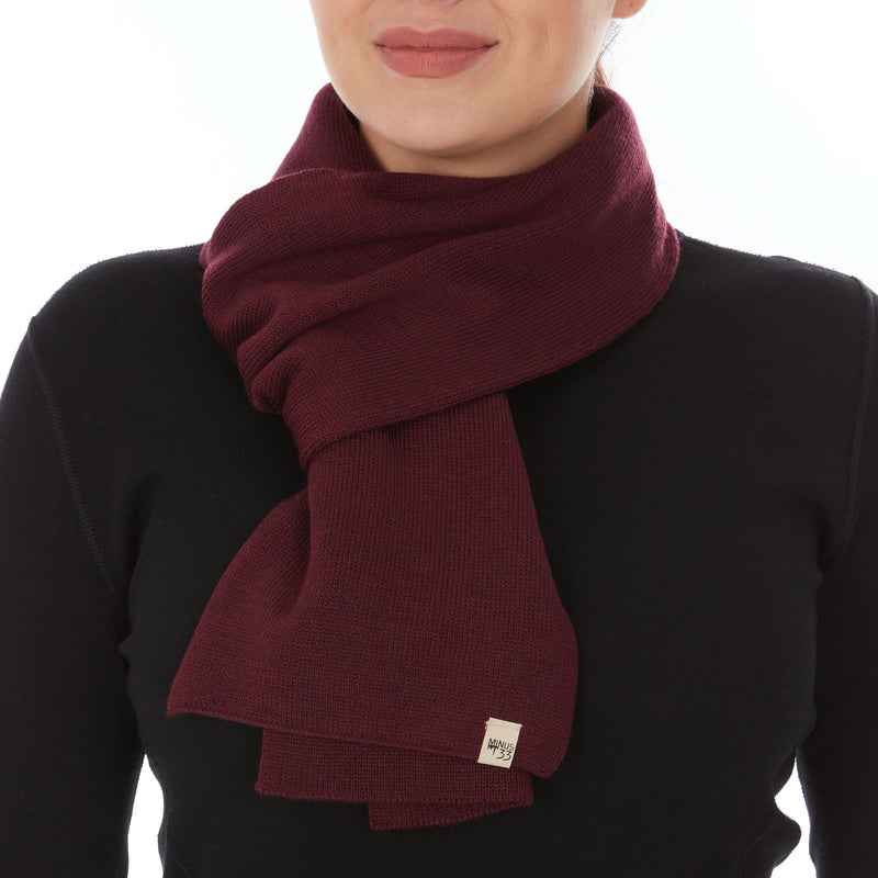 Load image into Gallery viewer, Midweight - Everyday Knit Scarf 100% Merino Wool