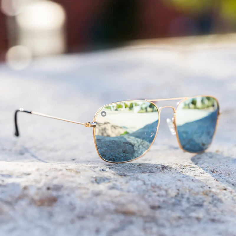 Load image into Gallery viewer, Gold / Sky Blue Mount Evans