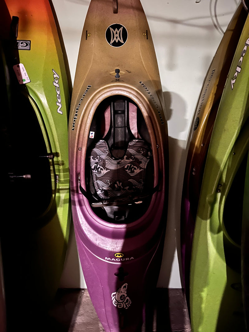 Load image into Gallery viewer, Perception Mr. Clean Used Whitewater Kayak