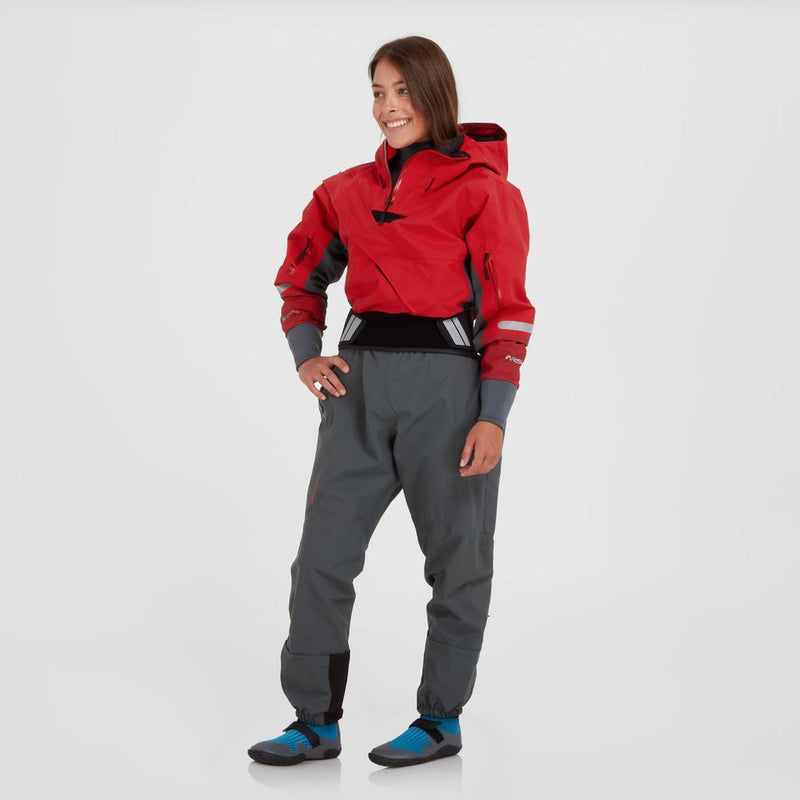 Load image into Gallery viewer, NRS Women's Navigator GORE-TEX Pro Semi-Dry Suit
