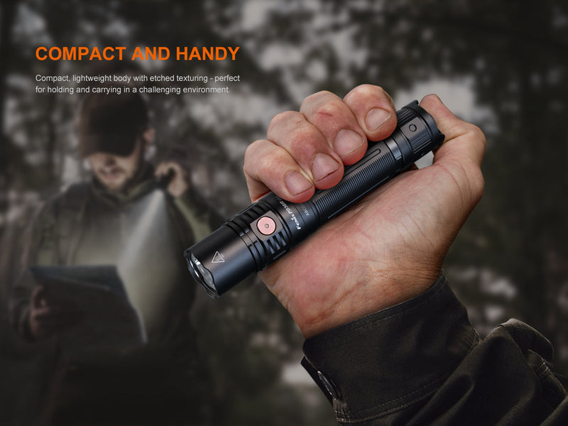 Load image into Gallery viewer, Fenix PD36R V2 Compact Rechargeable Tactical Flashlight - 1700 Lumens