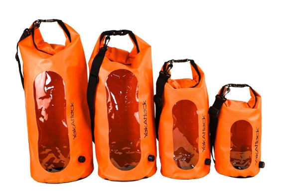 Load image into Gallery viewer, YakAttack Roll-Top Drybag with Air Valve