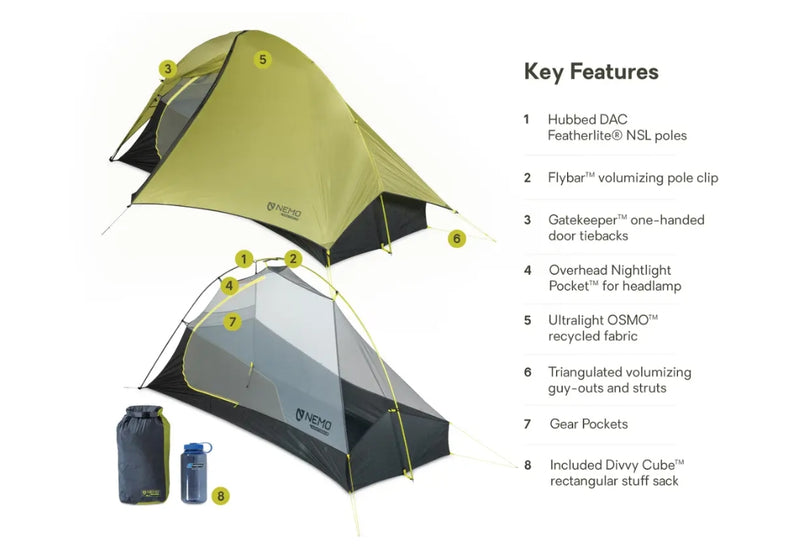 Load image into Gallery viewer, NEMO Hornet OSMO Ultralight Backpacking Tent