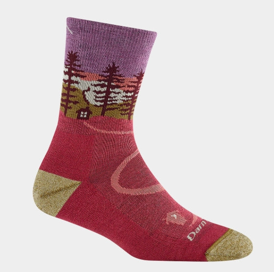 Load image into Gallery viewer, Women's Northwoods Micro Crew Midweight Hiking Sock