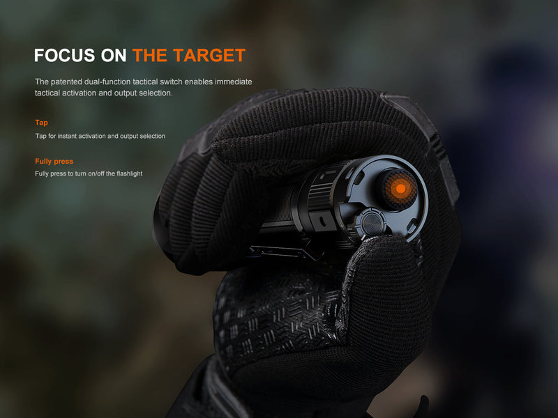 Load image into Gallery viewer, Fenix TK22R Rechargeable Tactical & Duty Flashlight