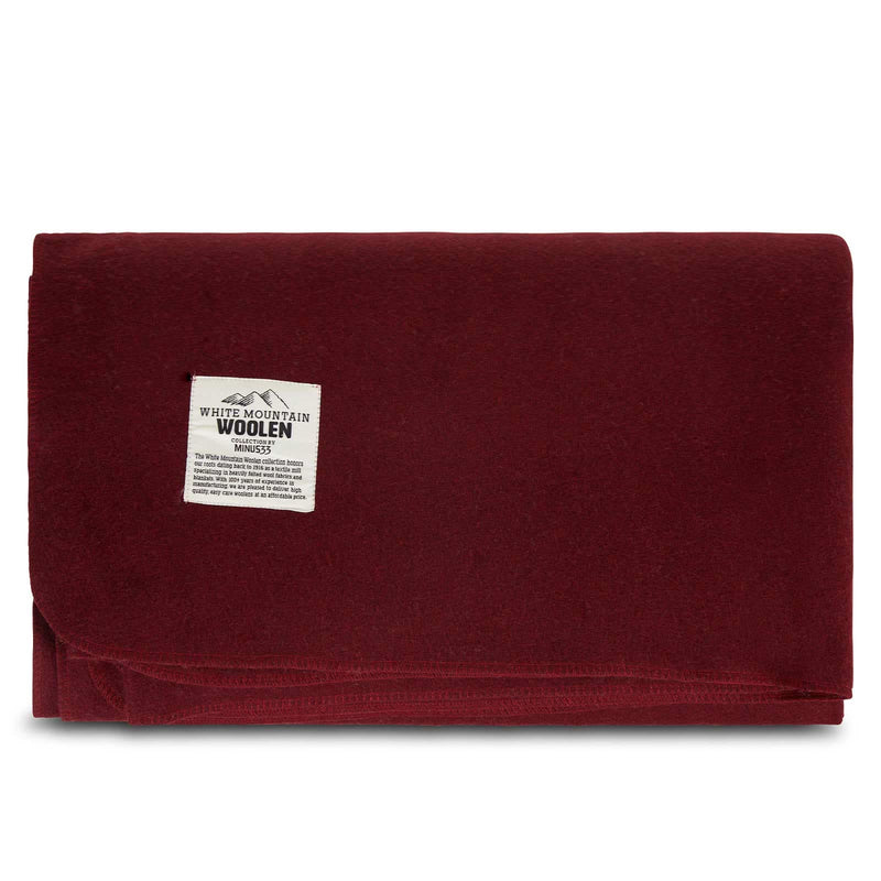 Load image into Gallery viewer, M33 - Lodge Twin Blanket White Mountain Woolen