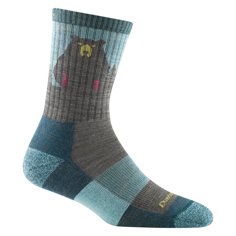 Load image into Gallery viewer, Women&#39;s Bear Town Micro Crew Lightweight Hiking Sock
