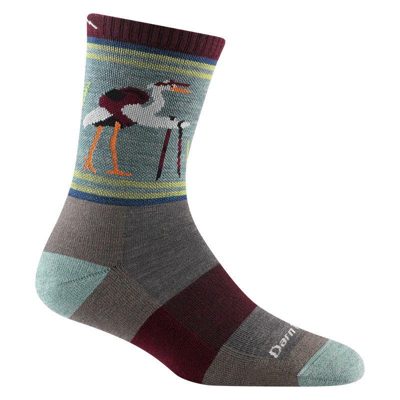 Load image into Gallery viewer, Women's Critter Club Micro Crew Lightweight Hiking Sock