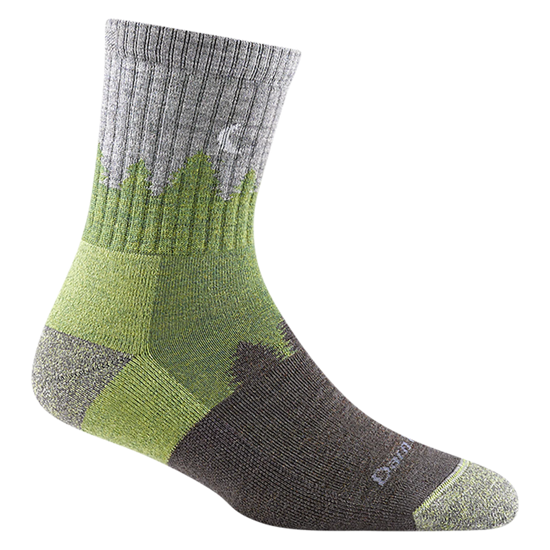Load image into Gallery viewer, Women's Treeline Micro Crew Midweight Hiking Sock