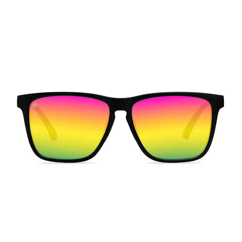 Load image into Gallery viewer, Rainbow on Black Fast Lanes Sport