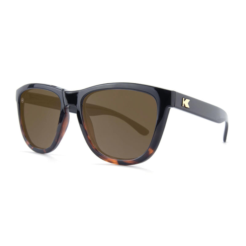 Load image into Gallery viewer, Glossy Black and Tortoise Shell Fade / Amber Premiums