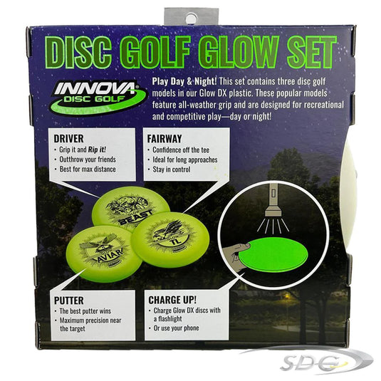 Glow DX 3 Pack SpaceSaver Disc Set