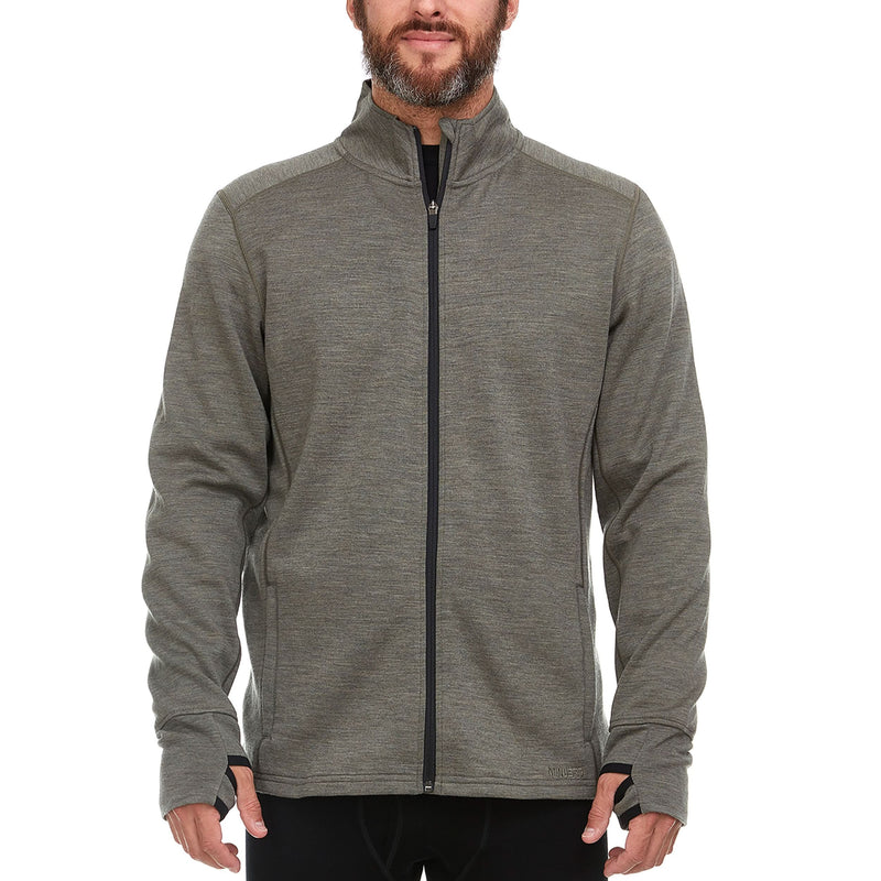 Load image into Gallery viewer, Heavyweight - Men's Wool Full Zip Wilderness