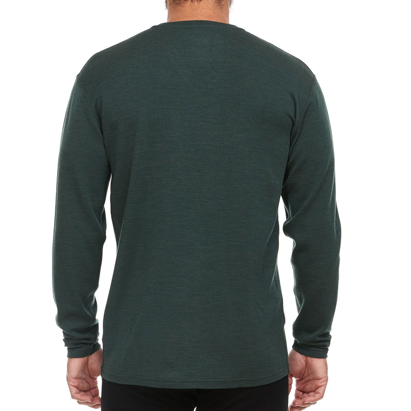 Load image into Gallery viewer, Midweight - Men's Long Sleeve V-Neck Sweater 100% Merino Wool