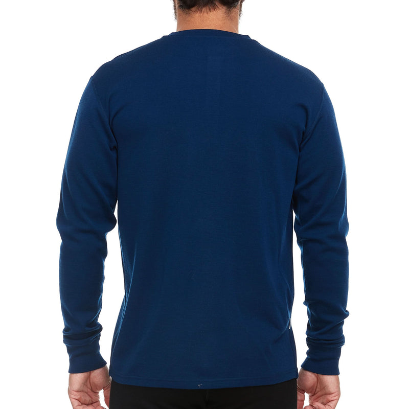 Load image into Gallery viewer, Midweight - Men's Long Sleeve Henley 100% Merino Wool
