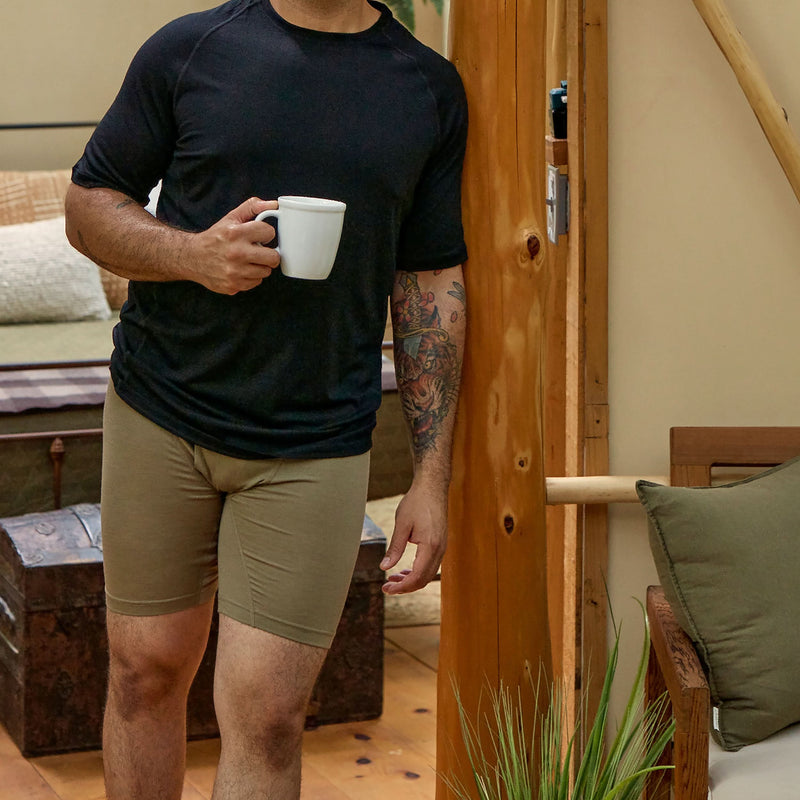 Load image into Gallery viewer, Microweight - Men's Wool Boxer Briefs Woolverino