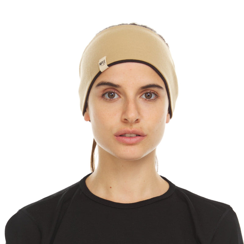 Load image into Gallery viewer, Midweight - Reversible Headband 100% Merino Wool